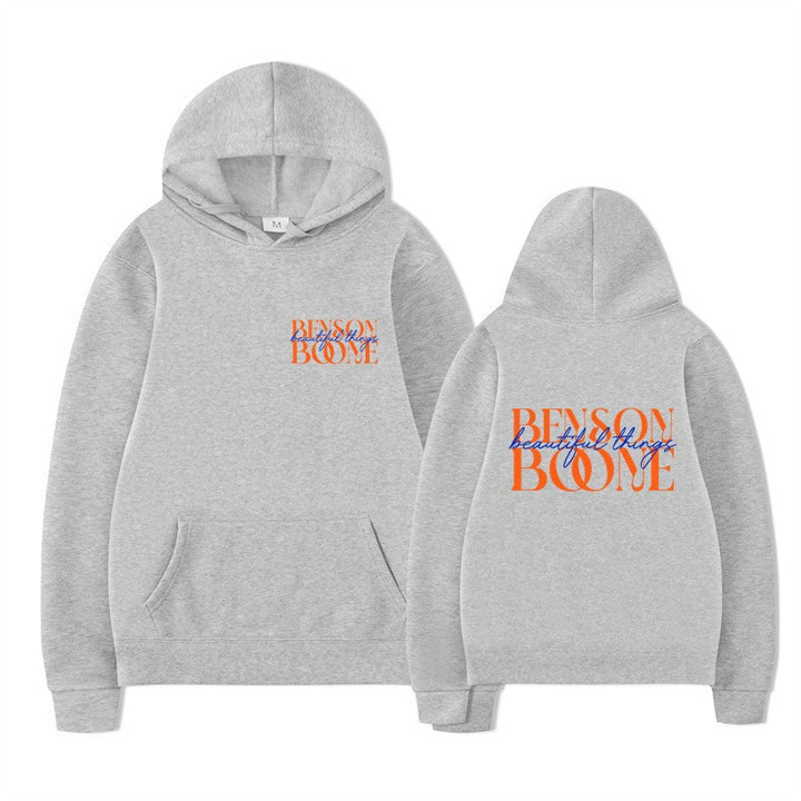 Women's hoodie with creative print and soft interior Lisslune