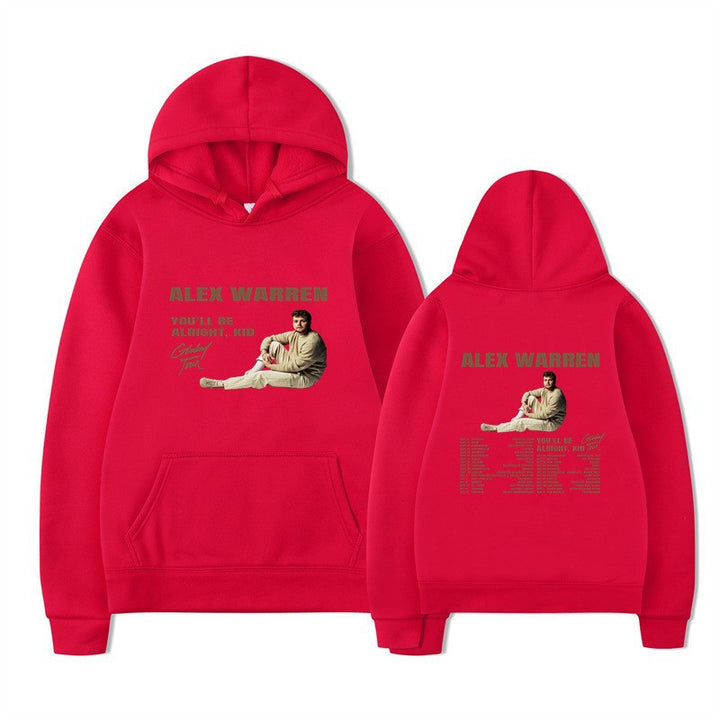 Women's hooded sweatshirt with creative print and modern design Lisslune
