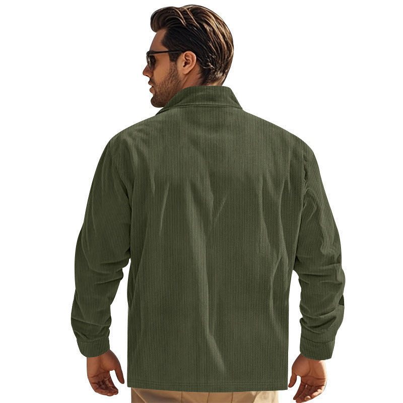 Men's cord jacket with practical pockets Lisslune