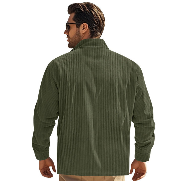 Men's cord jacket with practical pockets Lisslune
