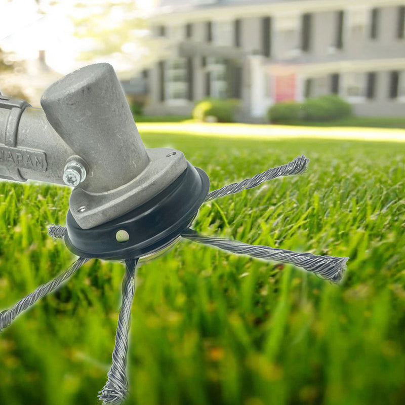 Lisslune | Steel cable lawn trimmer head, 3/6 head lawn trimmer cutting head