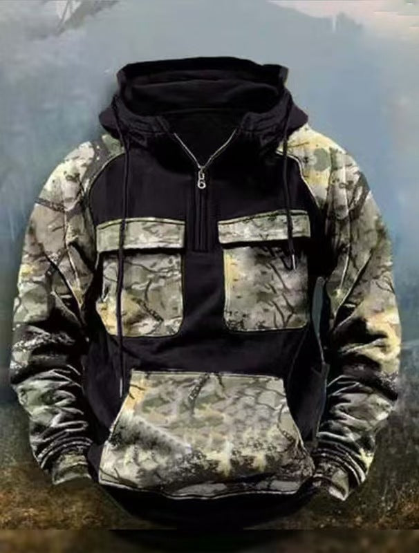 Men's Camouflage Functional Hoodie Lisslune