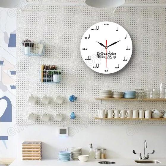 Lisslune | SymphonyStyle - Music Notes Wall Clock