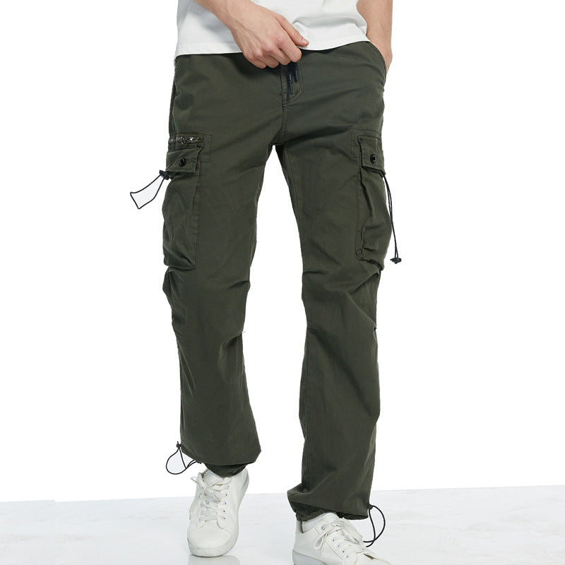 Men's cargo pants with practical side pockets and adjustable waistband Lisslune