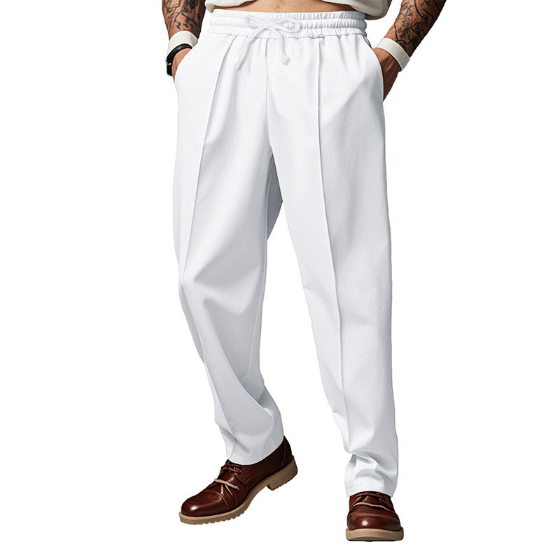 Men's jogging pants with side inserts and elastic waistband Lisslune