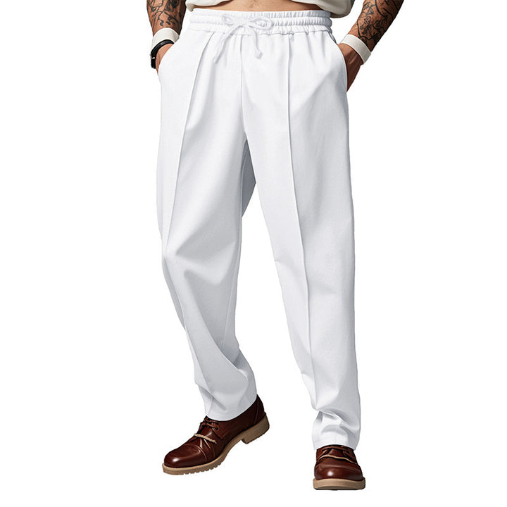 Men's jogging pants with side inserts and elastic waistband Lisslune