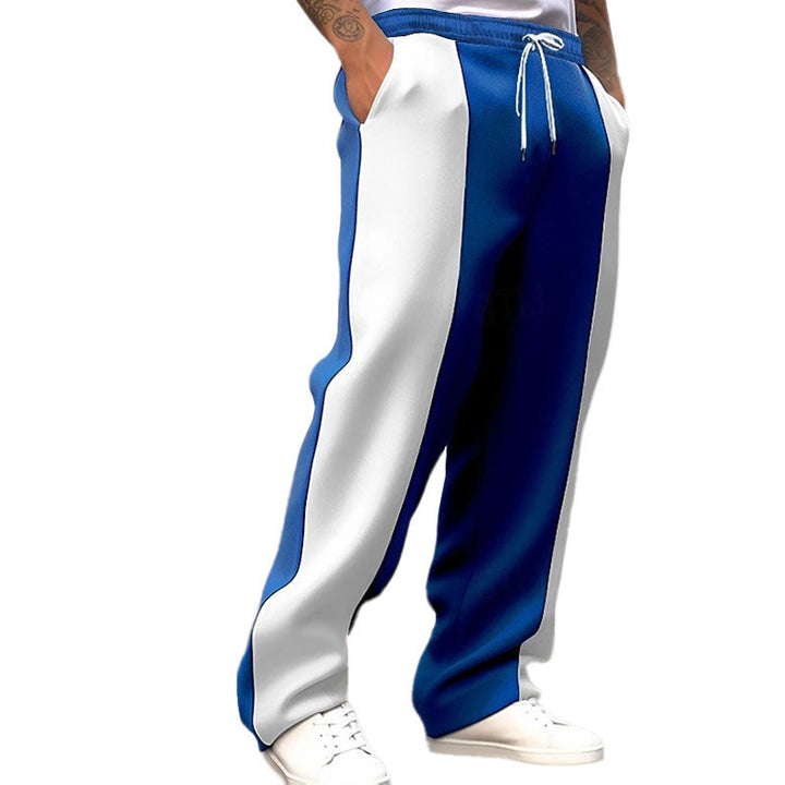 Men's sporty training pants with contrasting details Lisslune