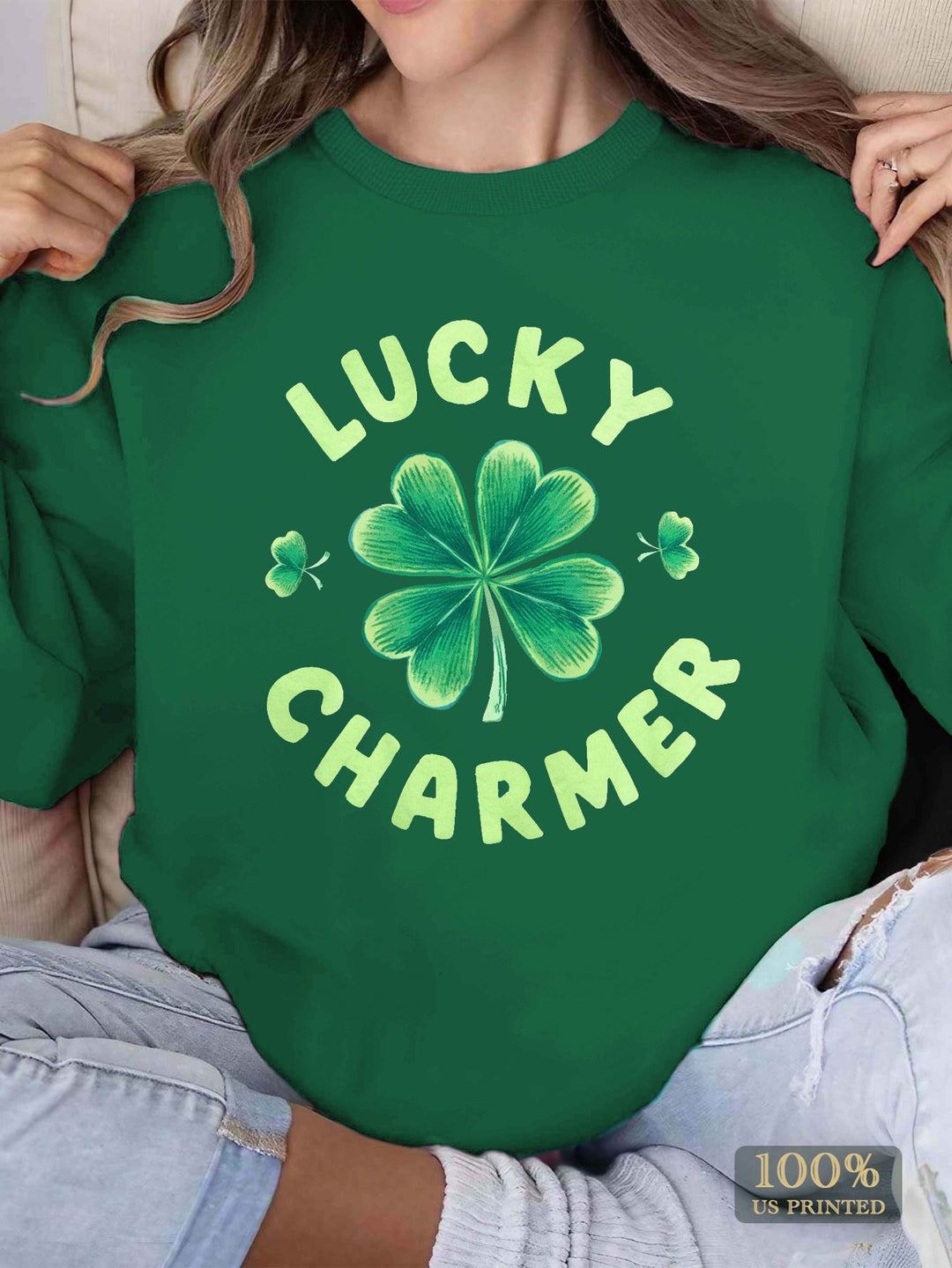 Women's sweatshirt with motivational print and casual fit Lisslune