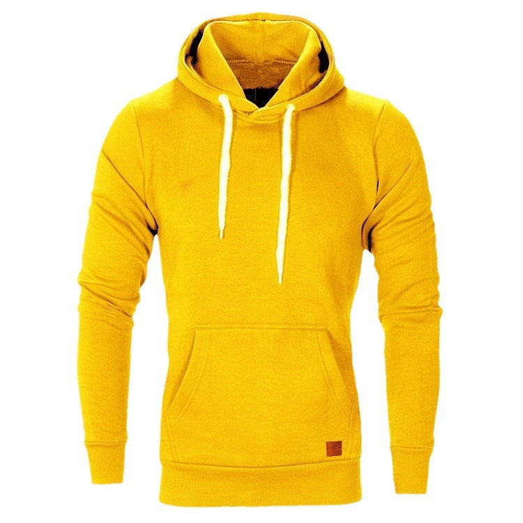 Men's hooded sweater with a fashionable cut and casual lining Lisslune