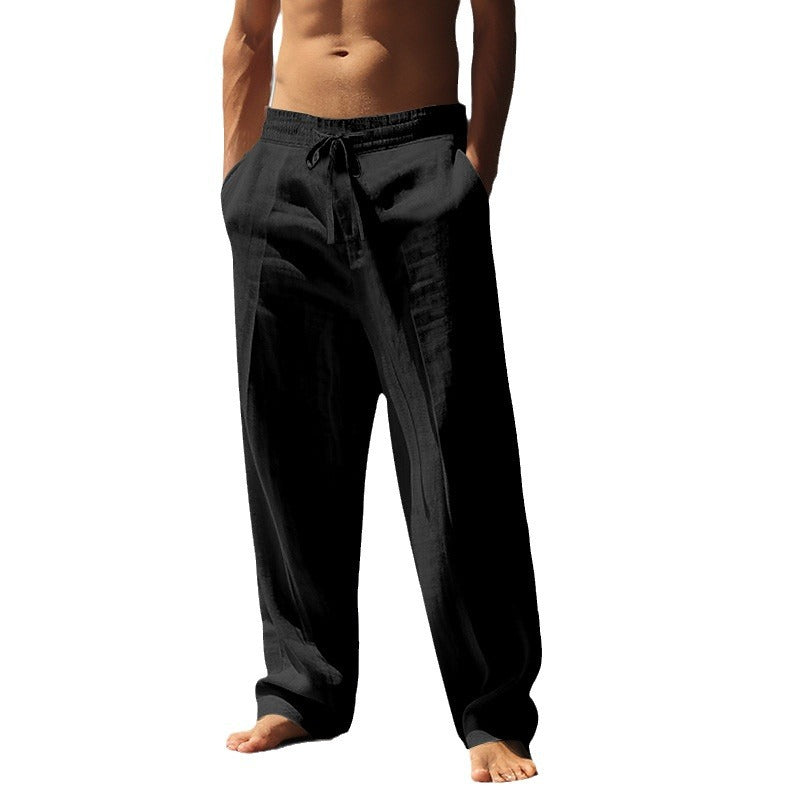 Men's Light Linen Pants Lisslune