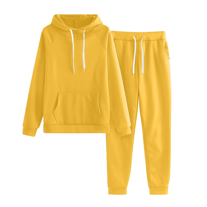 Women comfortable leisure set with hoodie and jogging pants Lisslune