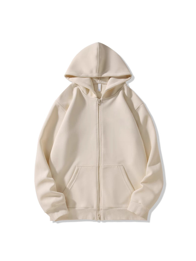 Ladies hoodie jacket with full zip and practical pockets Lisslune