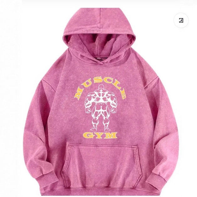 Ladies hoodie with inspiring fitness motif Lisslune