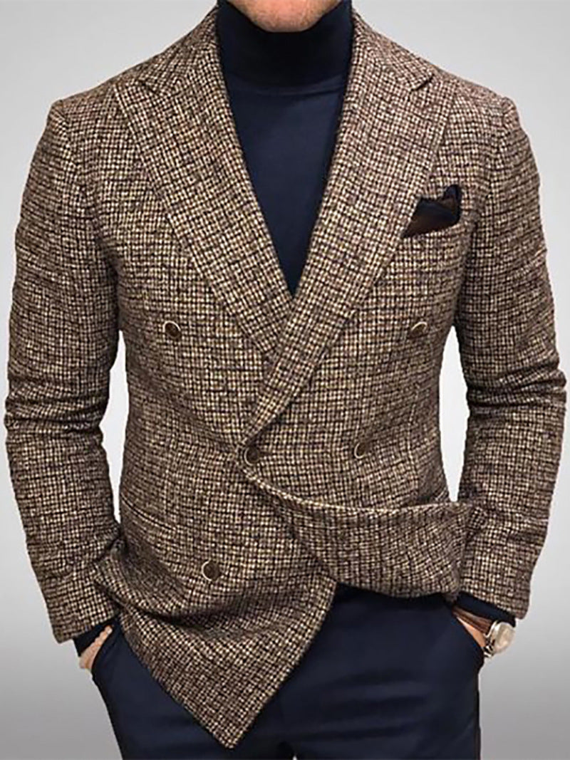 Men's elegant double-lined blazer Lisslune