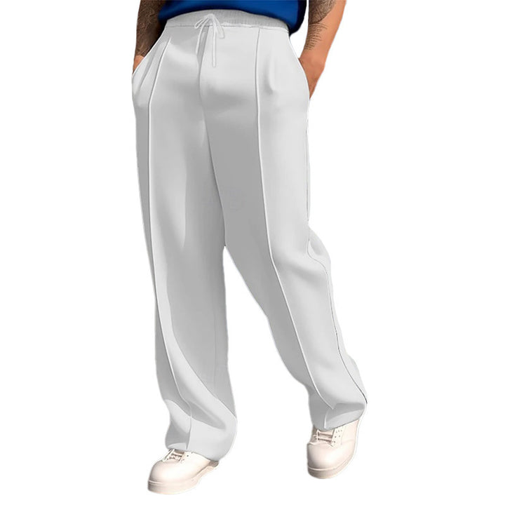 Men's Comfortable Slim-Fit Jogging Pants made of high-quality cotton blend with side contrasts Lisslune