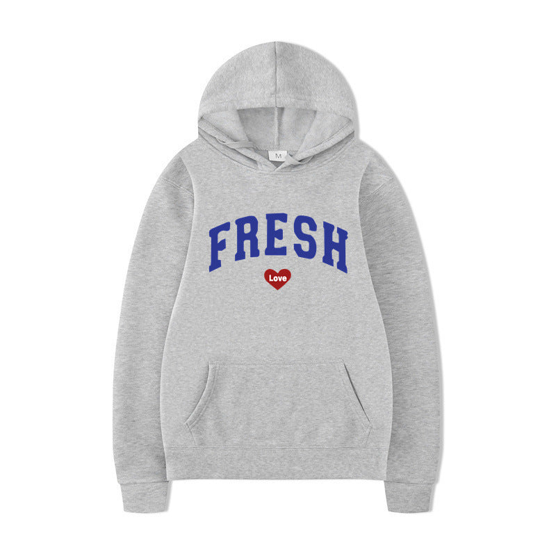 Women's hoodie with playful lettering and soft inner fleece Lisslune