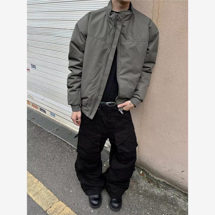 Men's Stylish and Robust Bomber Jacket Lisslune