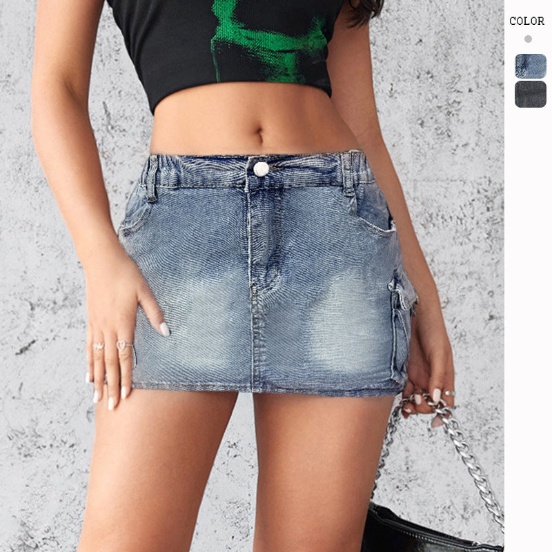 Women's cropped top with striking graphic pattern and tailored fit
