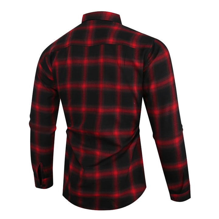 Men's Checked Shirt Lisslune