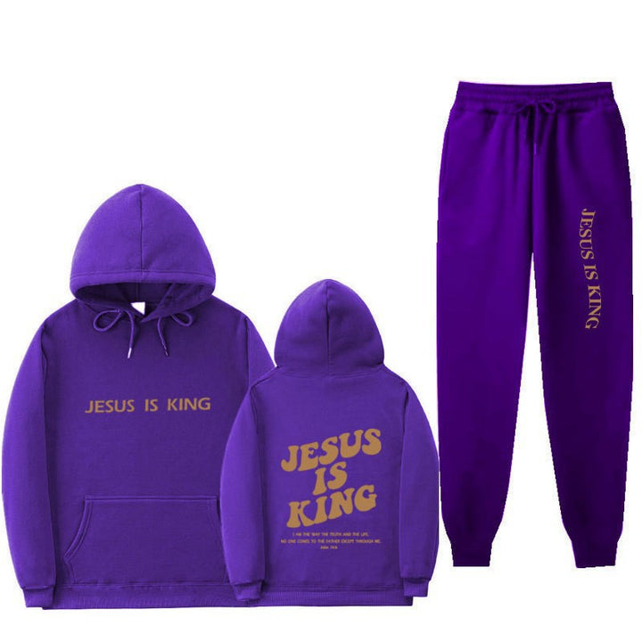 Women's Sweatshirt and Jogging Pants Set Lisslune