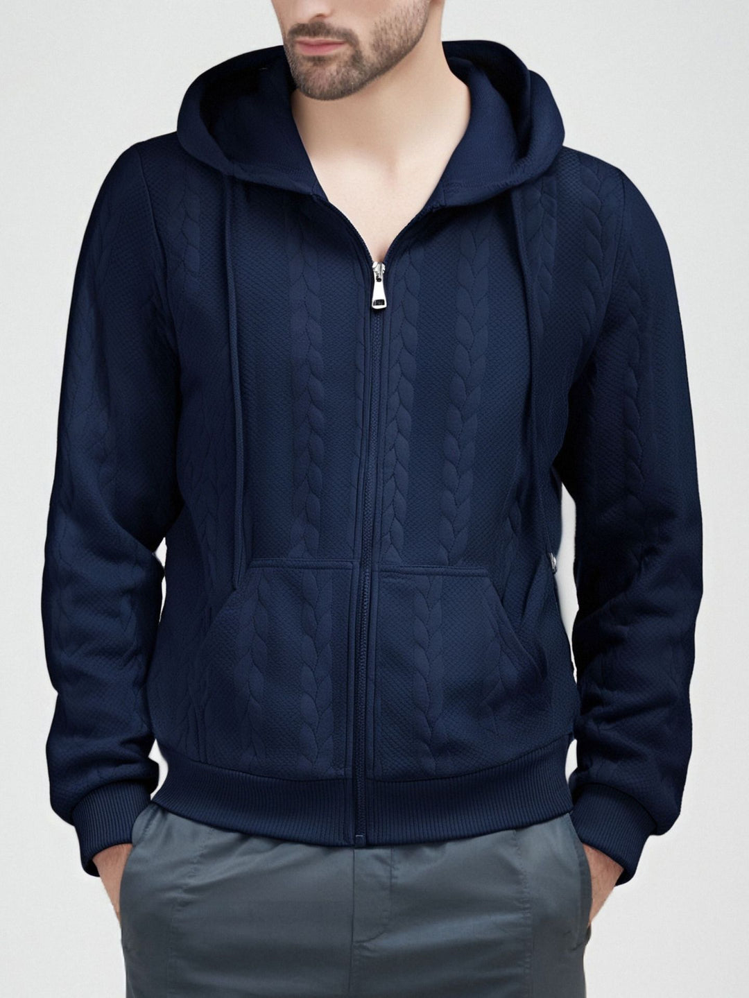 Men's Hoodie Cardigan Lisslune