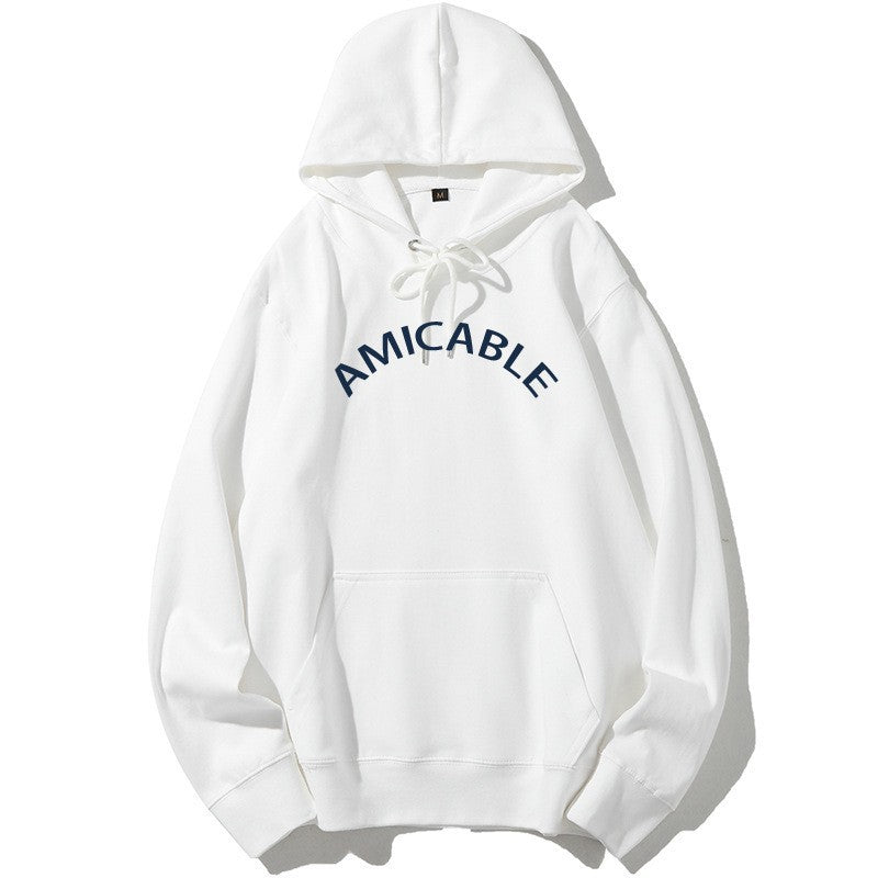 Women's hoodie with large lettering and kangaroo pocket Lisslune