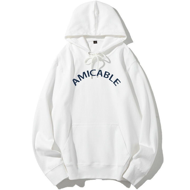 Women's hoodie with large lettering and kangaroo pocket Lisslune