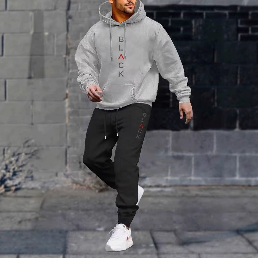 Men's Hoodie and Jogging Pants Set Lisslune