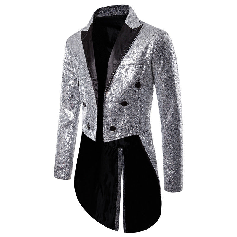 Men's glitter evening blazer Lisslune