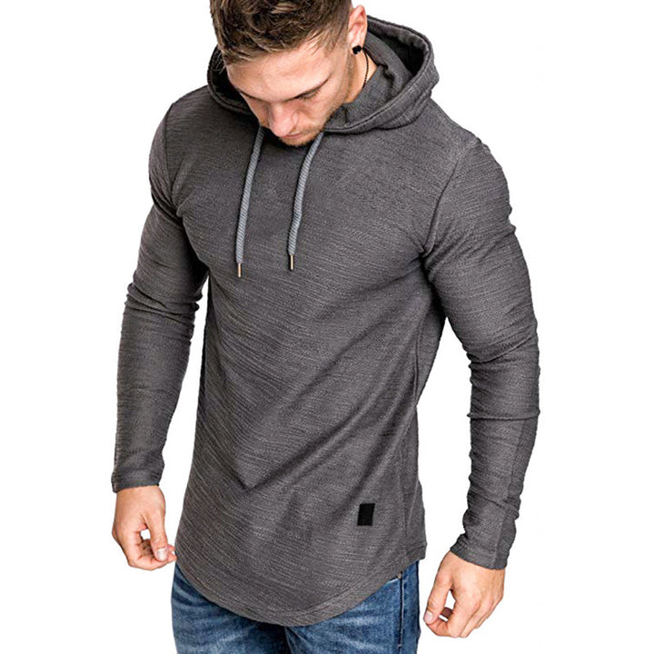 Men's hoodie shirt with modern textured design and comfortable fit Lisslune