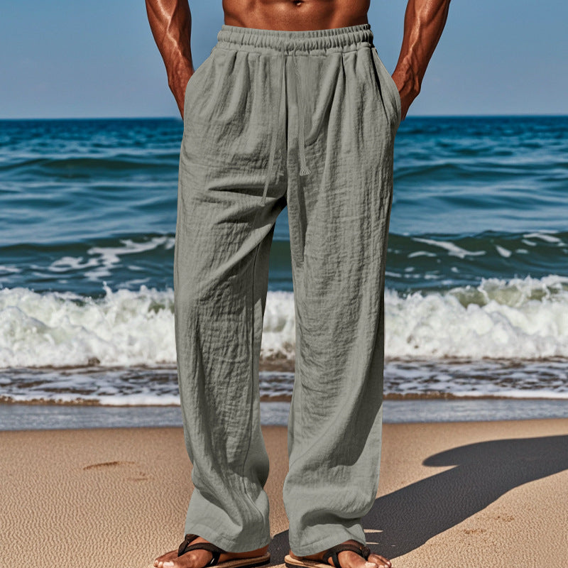 Men's relaxed beach pants made of breathable and lightweight material Lisslune