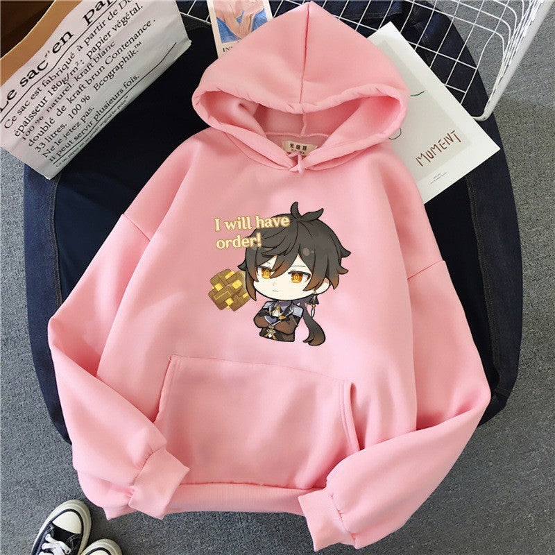 Women's hoodie with cute anime design and comfortable fit Lisslune