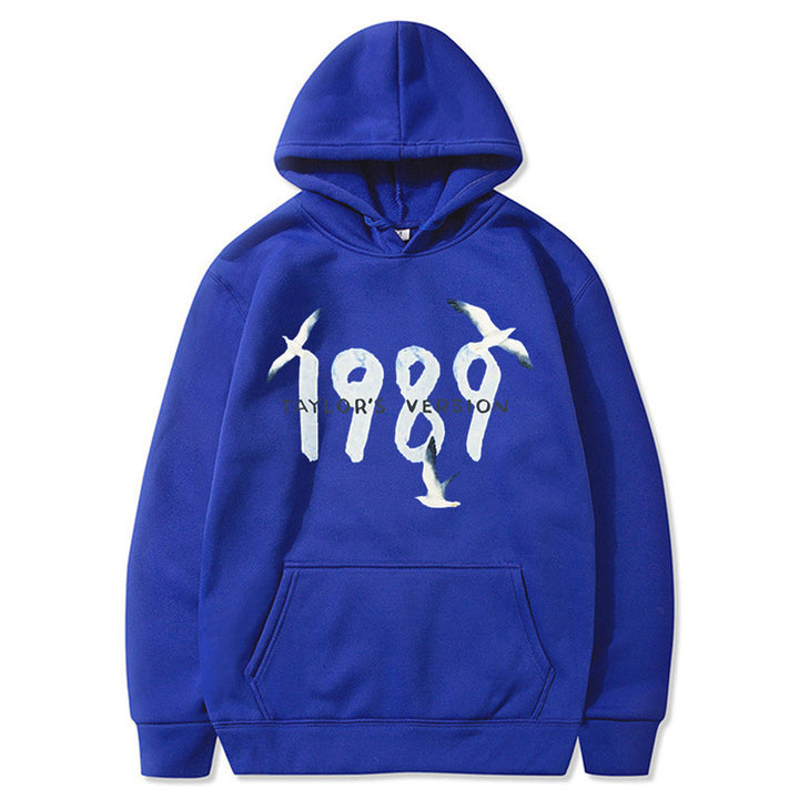Women's hooded sweatshirt with creative bird design and high-quality cotton Lisslune