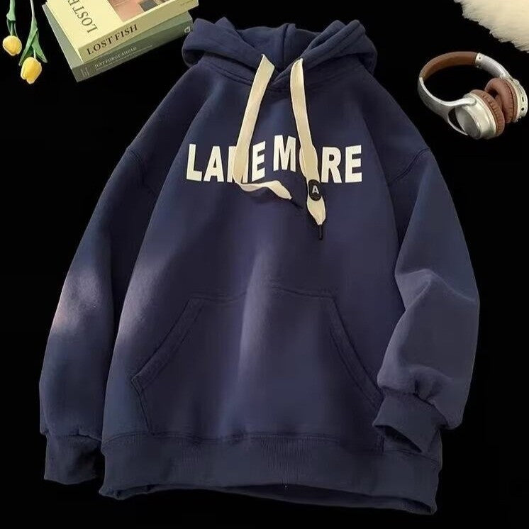 Women's hoodie with modern lettering and exclusive design Lisslune