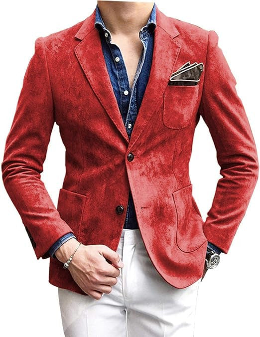Men's elegant structured blazer Lisslune
