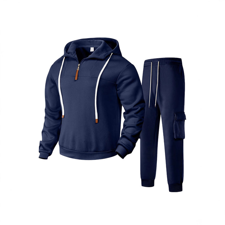 Men's sporty tracksuit with modern zipper and practical pockets Lisslune