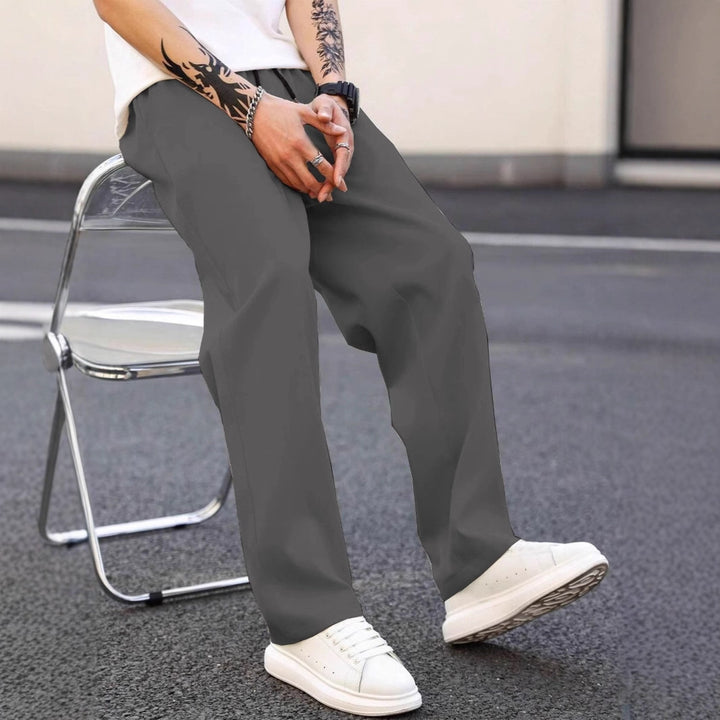 Men's casual and loose chino pants Lisslune
