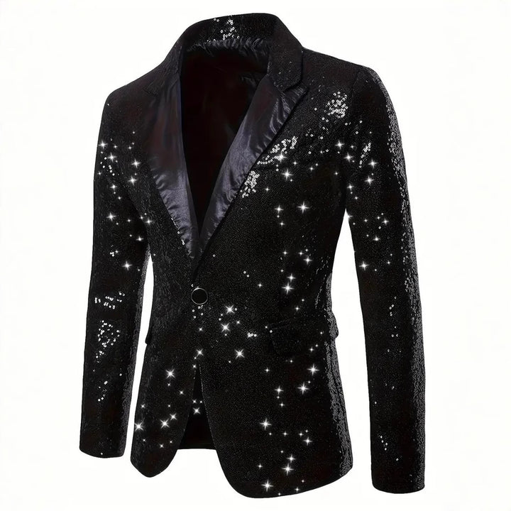 Men's elegant sequin jacket in modern design Lisslune