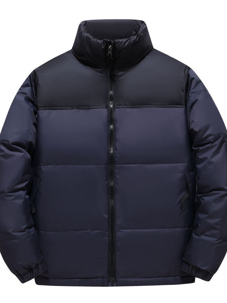 Men's stylish and functional padded jacket with high collar Lisslune