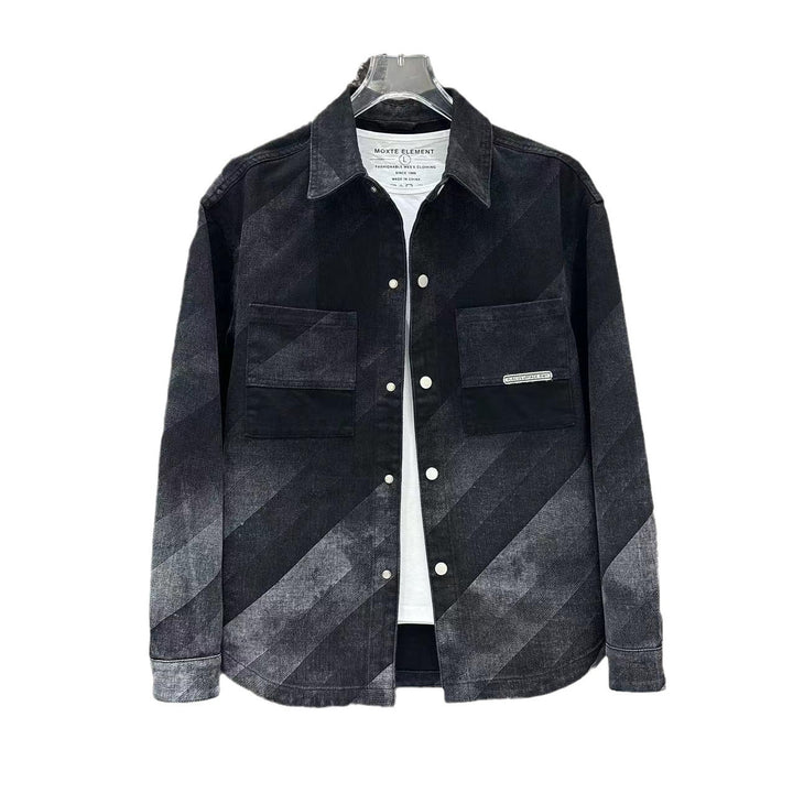 Men's Casual Shirt Jacket with Practical Pockets Lisslune