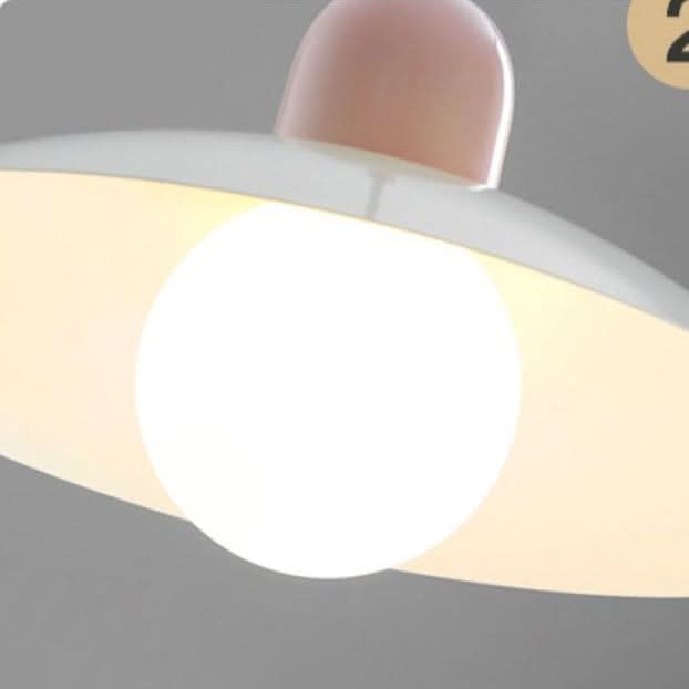 Lisslune | Modern Macaron Bauhaus Pendant Light – Iron Shade
