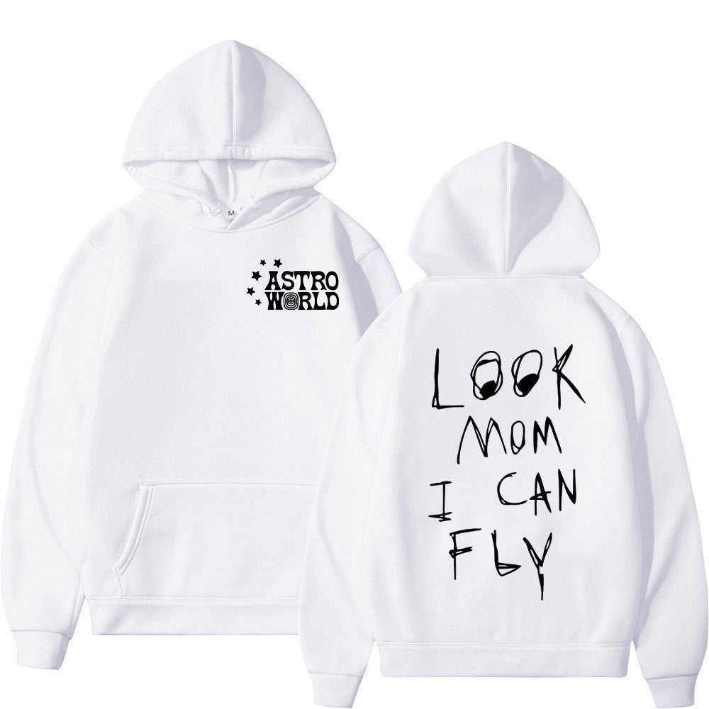 Women's hoodie with creative statement print Lisslune