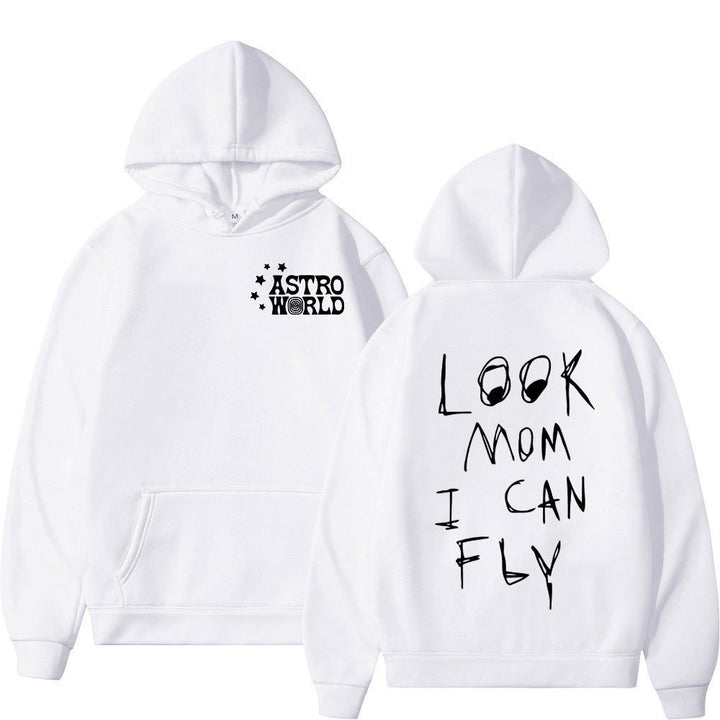 Women's hoodie with creative statement print Lisslune