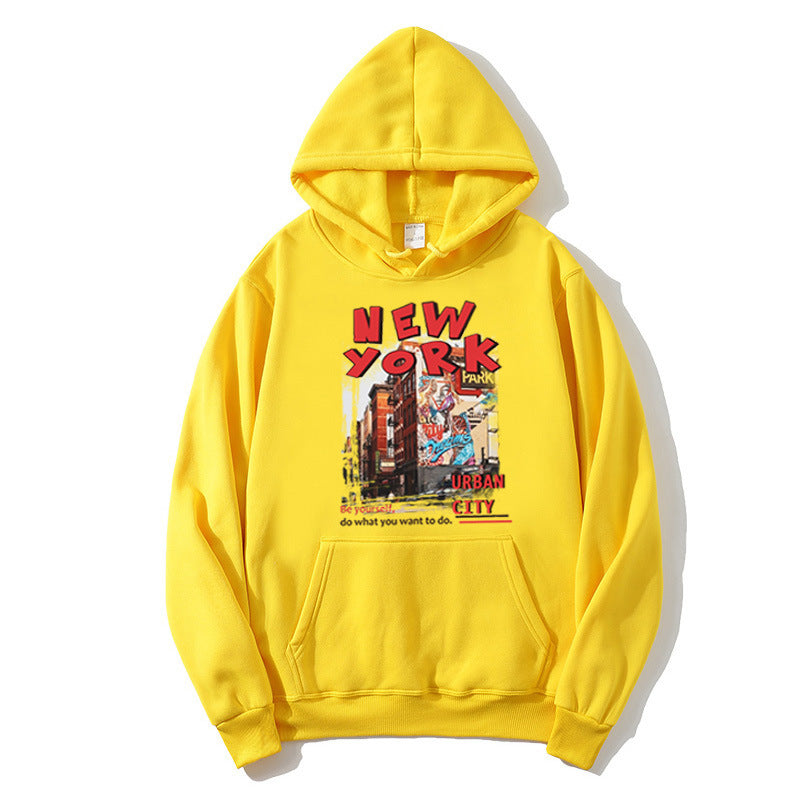 Women's hoodie with urban New York design Lisslune