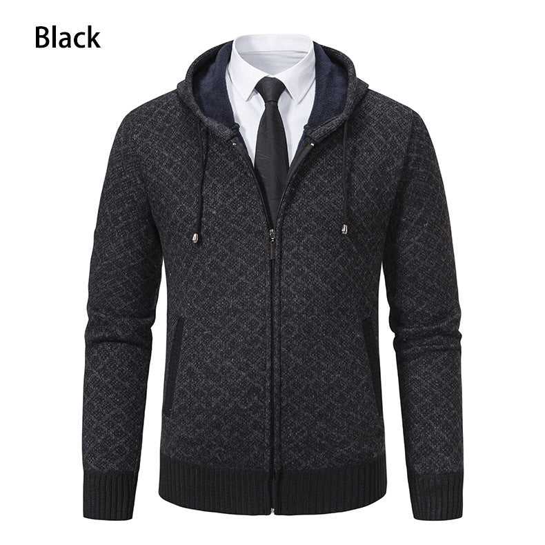Men's fashionable hoodie sweatshirt with elegant pattern Lisslune
