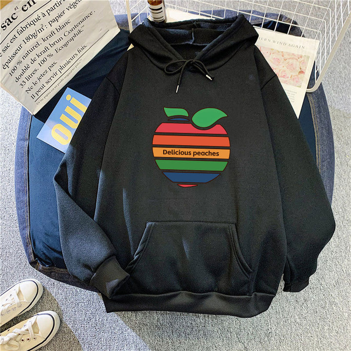 Women's hoodie with cheerful fruit motif Lisslune