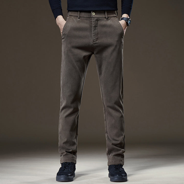 Men's Stylish Chino Pants with Practical Side Pockets Lisslune