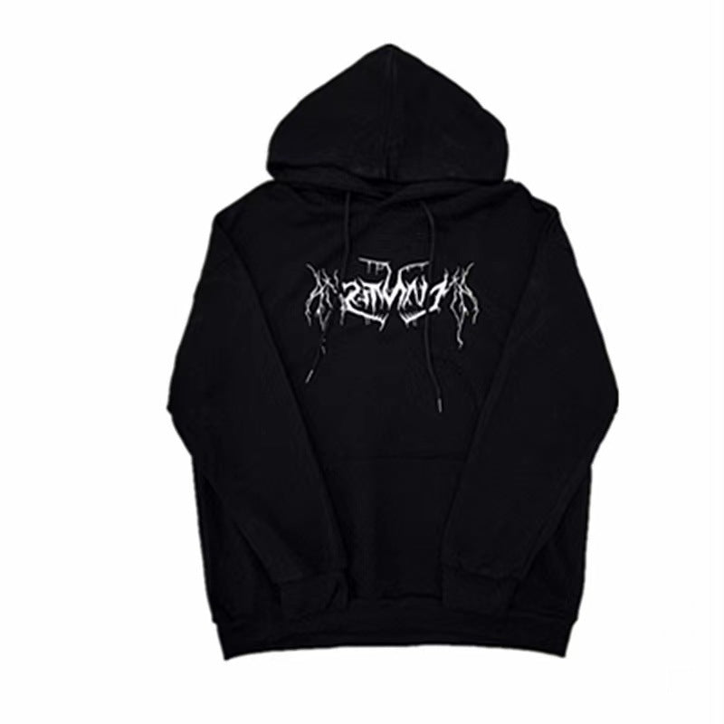 Women's hoodie with modern lettering and casual fit Lisslune