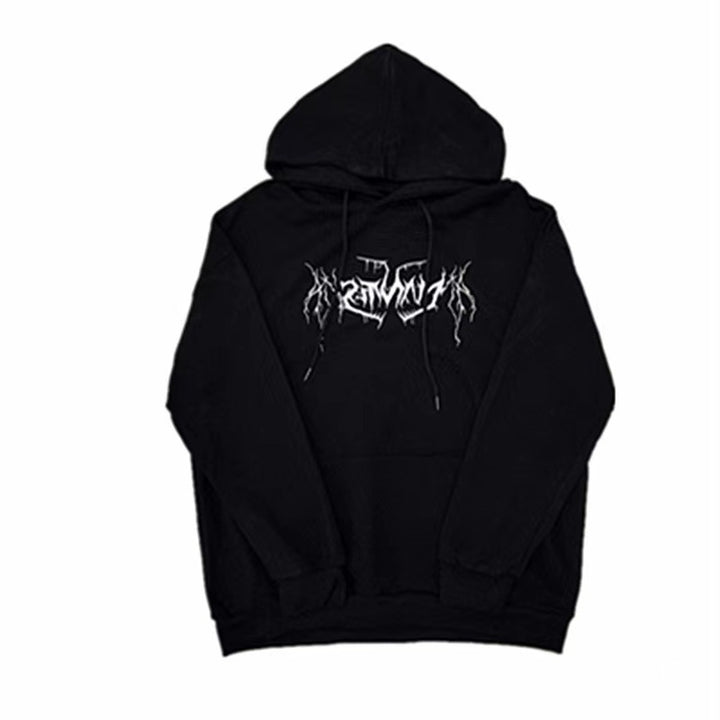 Women's hoodie with modern lettering and casual fit Lisslune