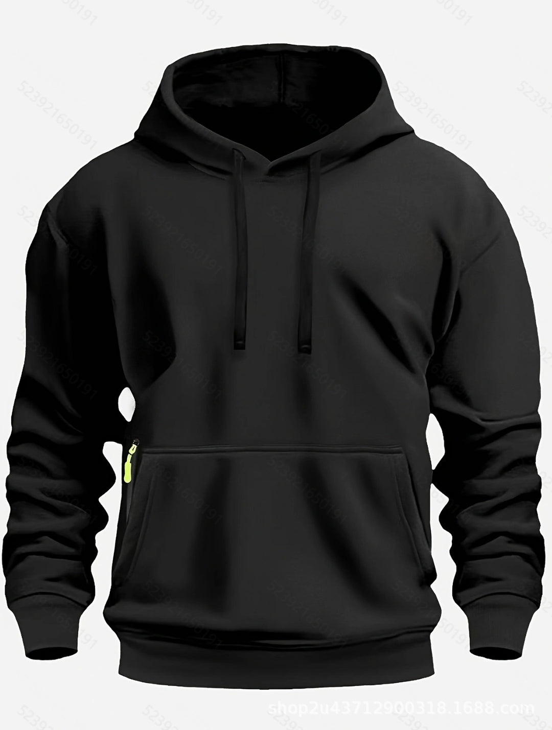 Men's sporty hoodie with practical pockets and breathable material Lisslune